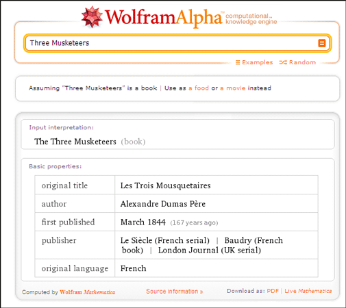 Wolfram Alpha05 Okuma ve Yazma Eğer Wolfram Alpha 10 Serin Kullanımları