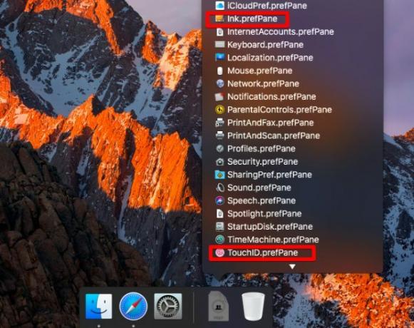 Dock üzerinden Mac Sistem Tercihleri