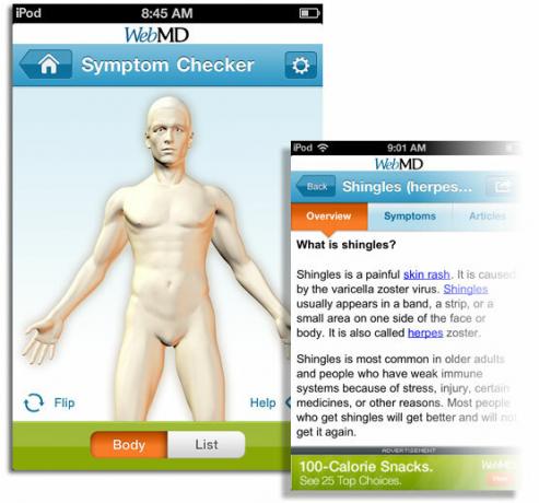 webmd uygulaması ipad