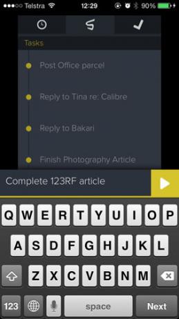 Ücretsiz App Swipes Hareketleri ve Etiketleri ile Günlük Programınızı Basitleştirir addtask