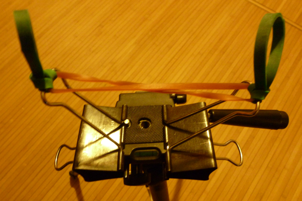 diy smartphone tripod dağı