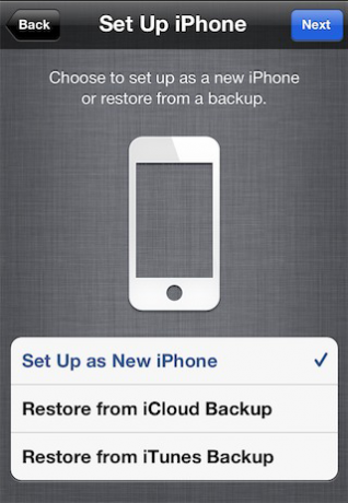 iphone icloud yedekten geri yükleme