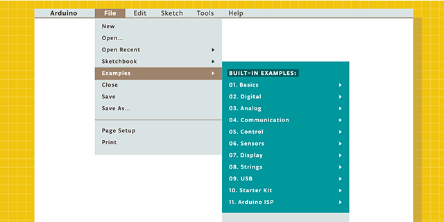 Arduino-first-adımlar-built-in-örnekler