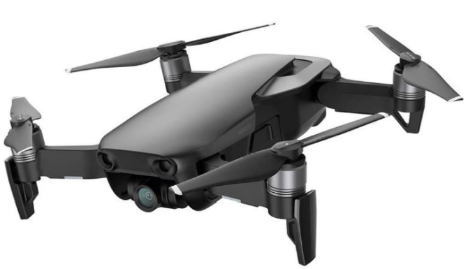 dji mavic hava uçağı siyah cuma