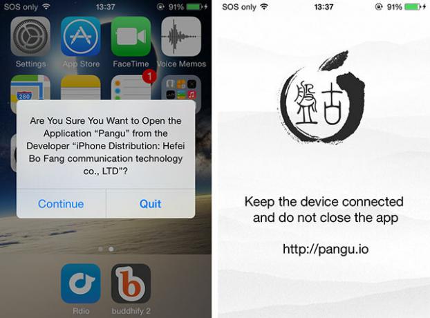 Pangu panguapp ile iOS 7.1.x Jailbreak Nasıl Yapılır ve Cydia Kurulumu