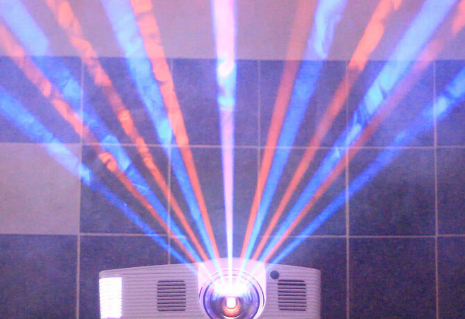 MusicBeam Sanal Lazer Gösterisi