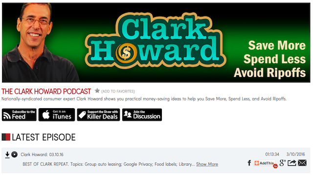 En iyi mali-ipuçları-podcast-Clark-Howard