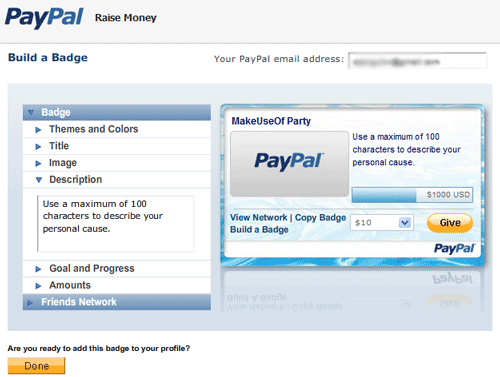 Paypal- Facebook Uygulaması