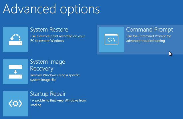 Windows 10 gelişmiş başlatma seçenekleri