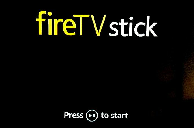 Uzaktan kumandayı eşleştirdikten sonra Amazon Fire TV Stick'i kurmak için başlangıç ​​ekranı