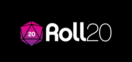 Ücretsiz Uygulamalar ile Uzak Arkadaşlarla Kağıt ve Kalem D&D Çevrimiçi Oyna roll 20 logo