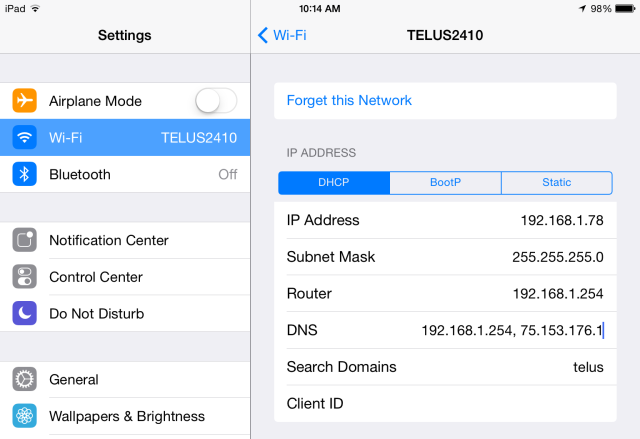 Akıllı Telefonunuzun DNS Ayarlarını Değiştirerek Georestrictions'ı Atlayın iphone veya ipad ios 7'de dns sunucusunu değiştirin