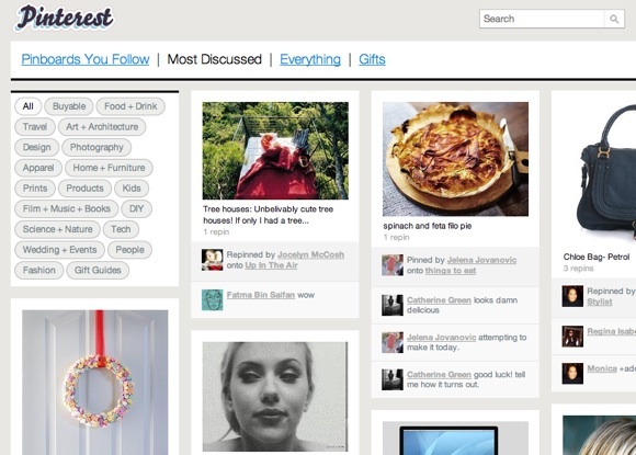 Pinterest ile En Sevdiğiniz Resimlerin Sanal Pinboard'larını Oluşturun [100 Invites] Pinterest7
