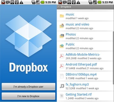 Almanız Gereken En İyi 20 Android Uygulaması (Bu Değil) 19 dropbox