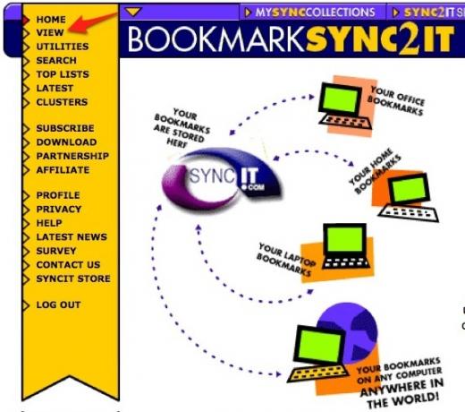 Yer İşaretleri Sync2It Sync 4+ Ücretsiz XMarks Alternatifleri 1