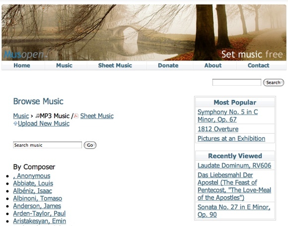 Klasik Müzik Dinlemek İçin En İyi 10 Site MusOpen