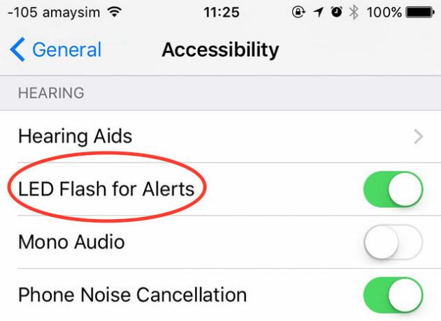 İPhone veya iPad led flaşınızdaki iOS Bildirimlerinin Kontrolünü Elinize Alın