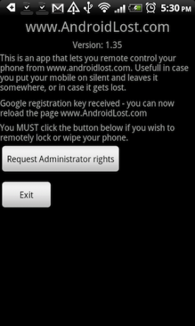Android'i uzaktan silme