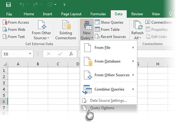 Excel'de Güç Sorgusu