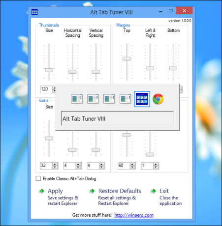 Alt-Tab-tuner-viii windows 8 nasıl özelleştirilir