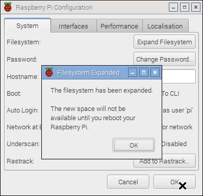 Raspberry Pi, depolama, flash bellek