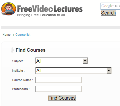 önde gelen üniversitelerden ücretsiz çevrimiçi video kursları