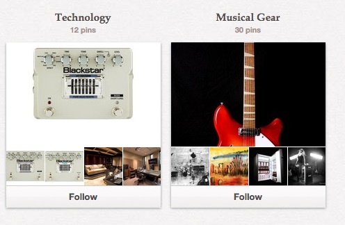 Müzik grubunuz Pinterest Pinterest Music Gear'ı sallayabilir