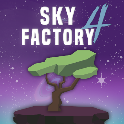 sky factory 4 modpack logosu