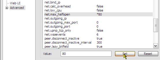 Torrent İndirmelerini Hızlandırmanın 10 Yolu max half open tcp connectio