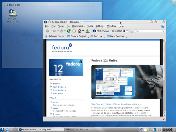 fedora 12 özellikleri