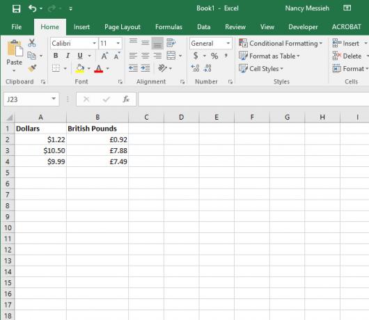 Excel'de Belirli Hücrelerde Farklı Para Birimi Sembolleri Nasıl Kullanılır Excel Para Birimi 4