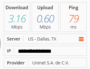 İnternet İndirme ve Yükleme Hızı bant genişliği sonuçlarını test etmek için BandwidthPlace kullanın