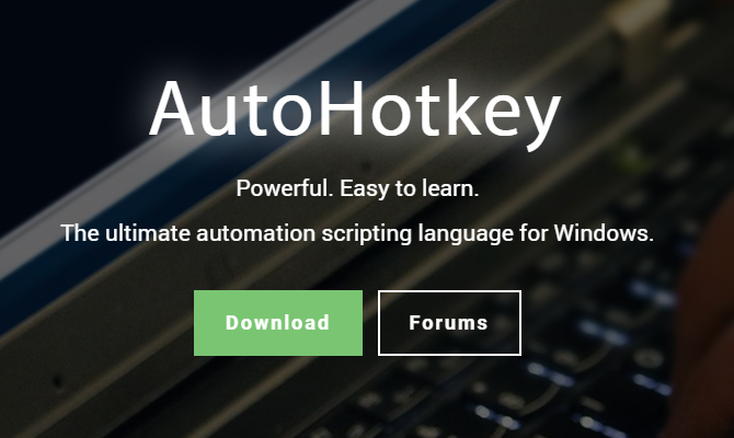 AutoHotkey - kısayol komut dosyası dili