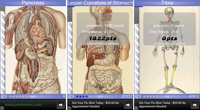 eğitici-android-uygulamalar hızlı-anatomisi-bilgi yarışması