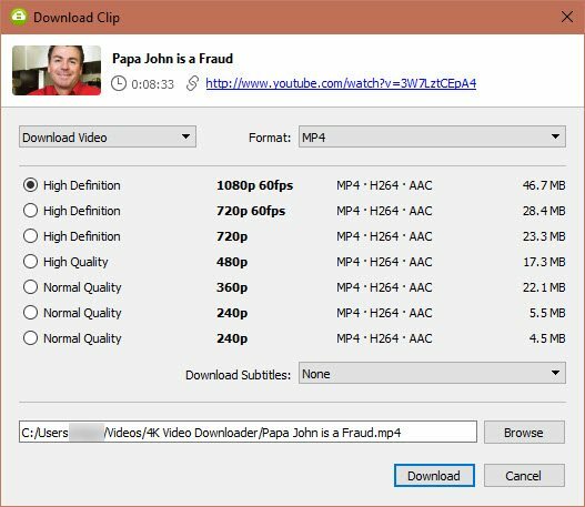 4K Video Downloader İndirilenler YouTube Oynatma Listeleri, Kanallar ve Daha Fazlası 4K Video Downloader Video İndirme