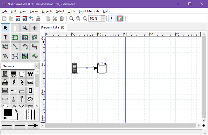 visio-alternatif dia Örnek