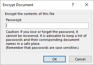 Microsoft Office Şifreleme Belgesi