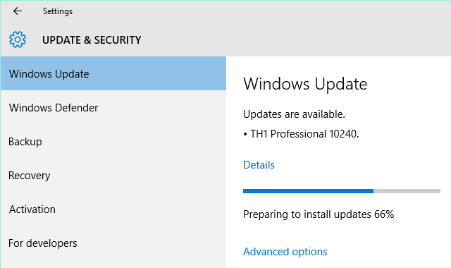Windows 10 Build 10240'ı Yükleme