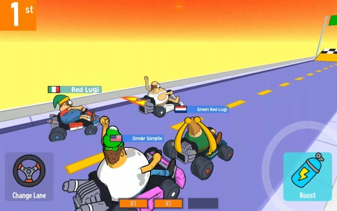 Android için Lol Kart çılgın yarış oyunu