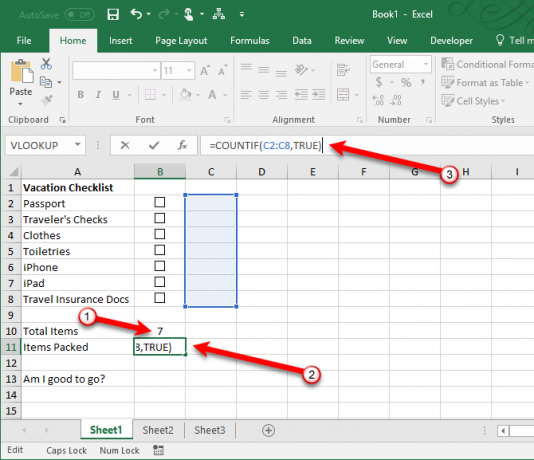 excel'de profesyoneller gibi bir kontrol listesi nasıl oluşturulur