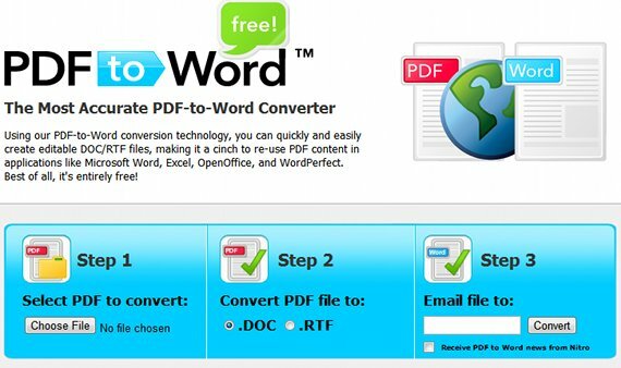 pdf'den word'e dönüştürme