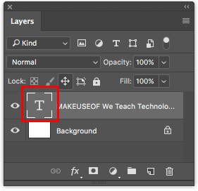 Adobe Photoshop Photoshop Katmanlar Panelinde Metin Ekleme ve Düzenleme