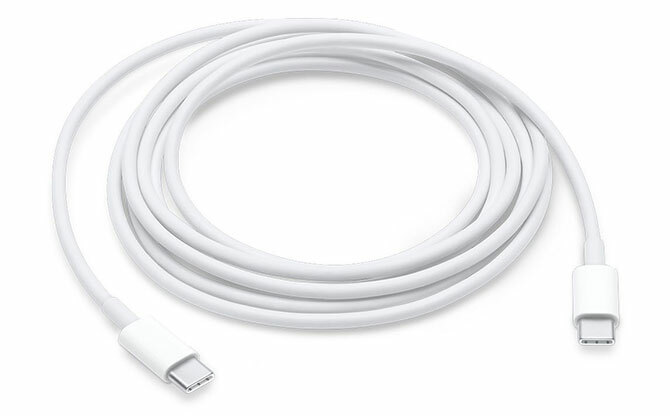 USB-C şarj kablosu