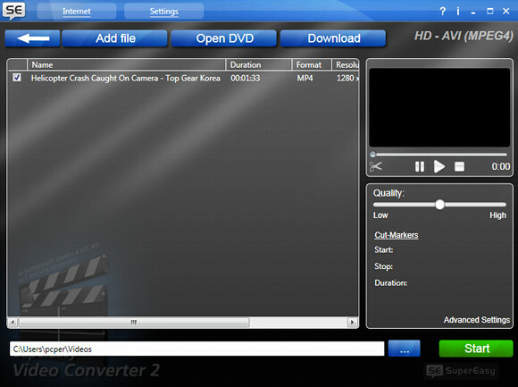SuperEasy Video Converter 2 [Ödüller] ile Dönüştür, Kopyala ve İndir supereasy3