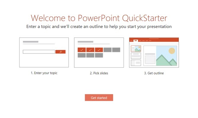 PowerPoint QuickStarter Yeni Sunumları Anında Hazırlar ve Sizi Başlatır PowerPoint Quickstarter Adımları