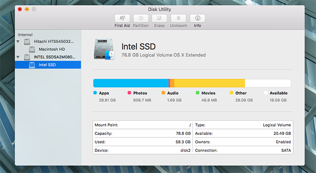 disk yardımcı-el-capitan