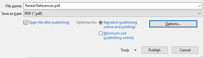 Microsoft Word Publish'da Profesyonel Raporlar ve Belgeler Nasıl Oluşturulur PDF veya XPS Olarak