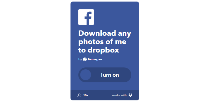 Ultimate IFTTT Kılavuzu: Pro'nun 31IFTTT FBTaggedPhotosToDropbox gibi Web'in En Güçlü Aracını Kullanın