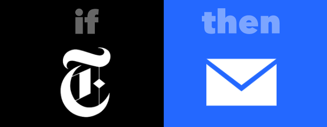 IFTTT NYTimes - Gmail