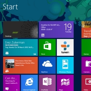 windows 8 başlangıç ​​ekranı